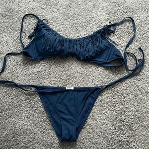 Blue fringe bikini! Absolutely love and is one of my favorites 🥰